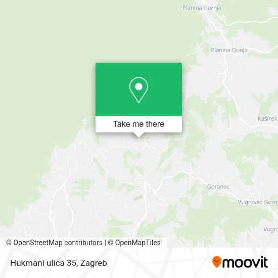 Hukmani ulica 35 map