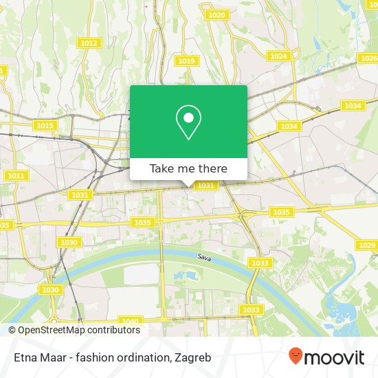 Etna Maar - fashion ordination map