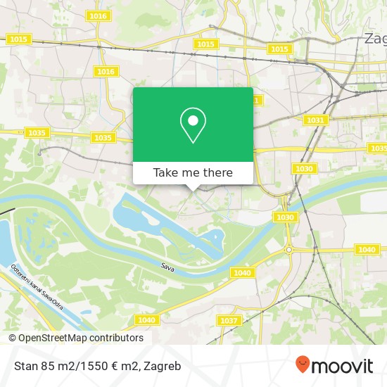 Stan 85 m2/1550 € m2 map