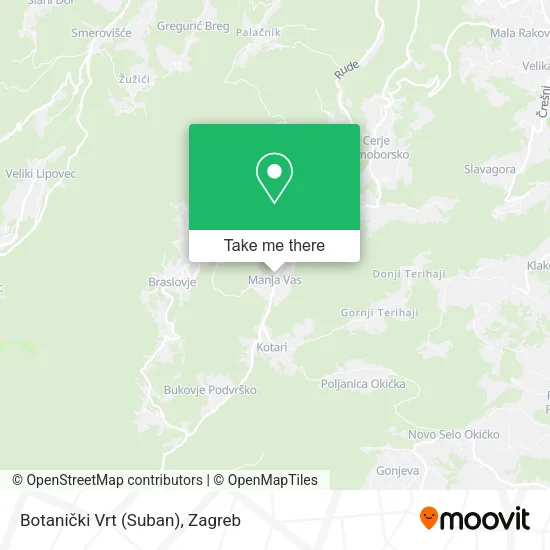 Botanički Vrt (Suban) map