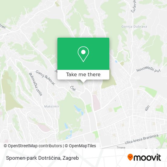 Spomen-park Dotrščina map
