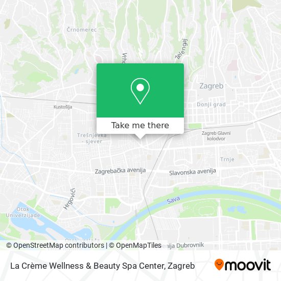 La Crème Wellness & Beauty Spa Center map