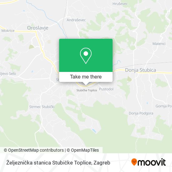 Željeznička stanica Stubičke Toplice map