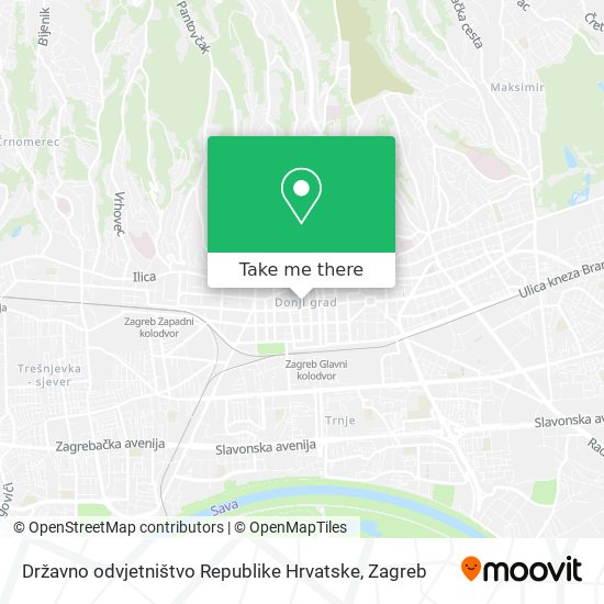 Državno odvjetništvo Republike Hrvatske map