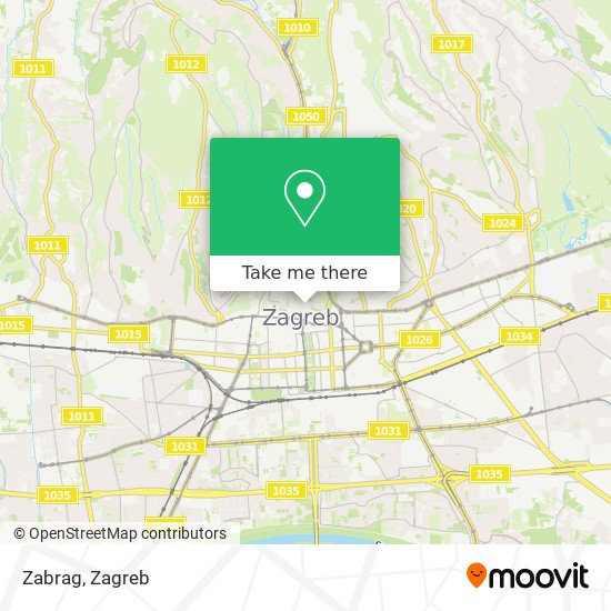 Zabrag map