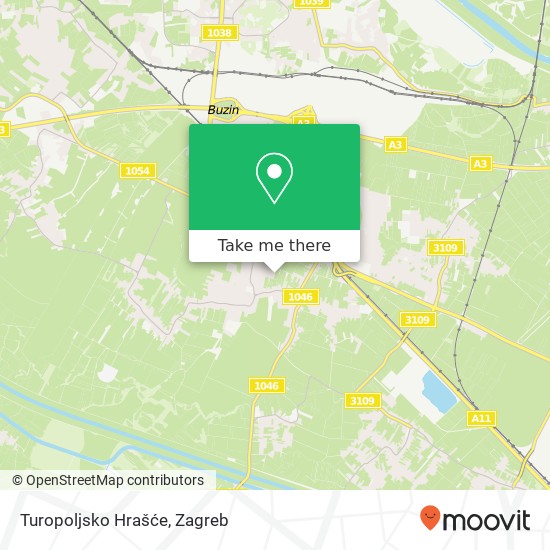 Turopoljsko Hrašće map