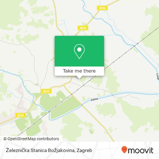 Železnička Stanica Božjakovina map