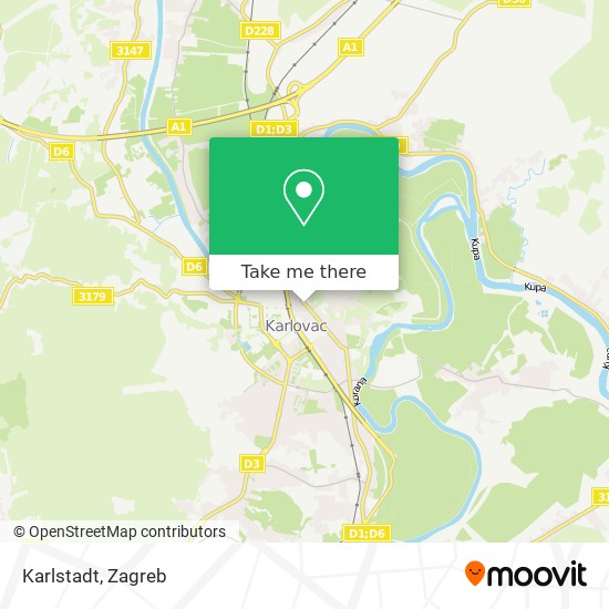 Karlstadt map