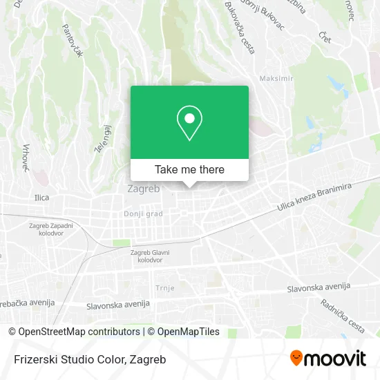 Frizerski Studio Color map