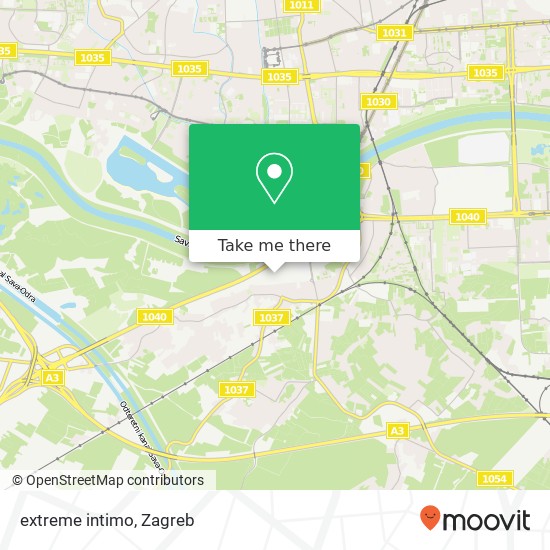 extreme intimo, Ulica Vice Vukova 6 10020 Zagreb map