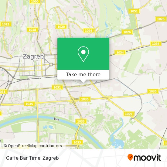 Caffe Bar Time map