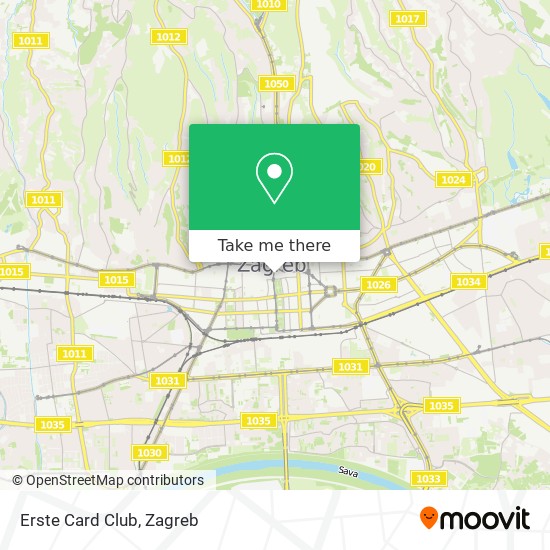 Erste Card Club map