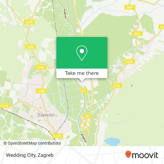 Wedding City map