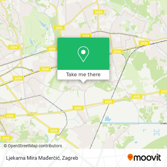 Ljekarna Mira Mađerčić map