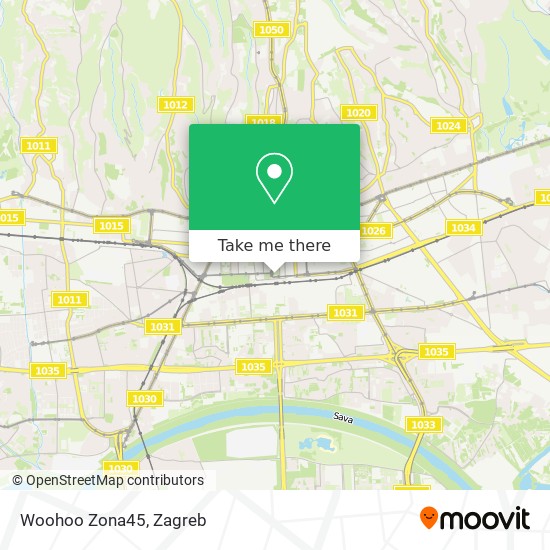 Woohoo Zona45 map