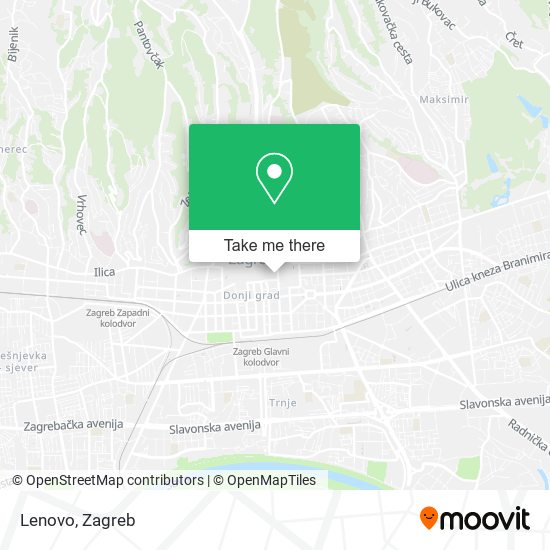 Lenovo map