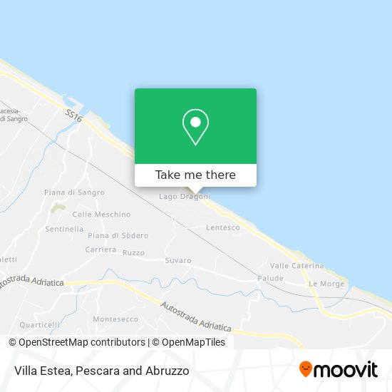 Villa Estea map