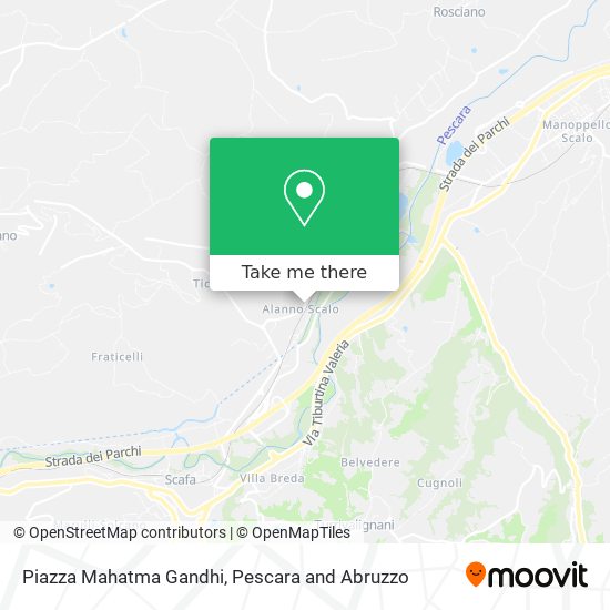 Piazza Mahatma Gandhi map