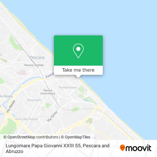 Lungomare Papa Giovanni XXIII  55 map