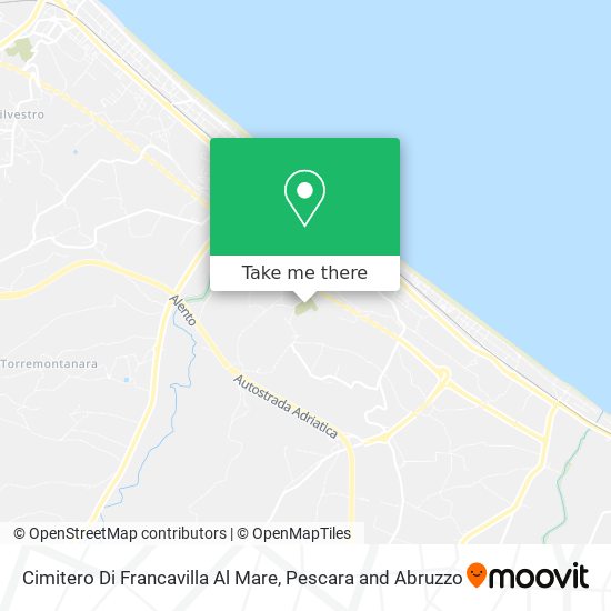 Cimitero Di Francavilla Al Mare map