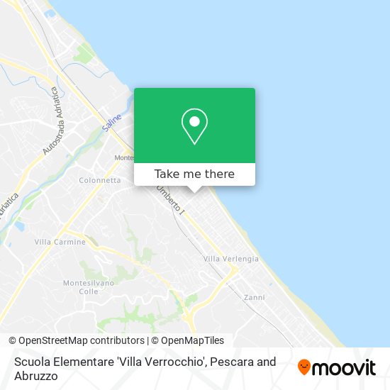 Scuola Elementare 'Villa Verrocchio' map