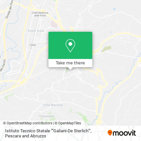 Istituto Tecnico Statale ""Galiani-De Sterlich"" map