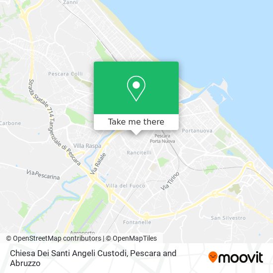 Chiesa Dei Santi Angeli Custodi map