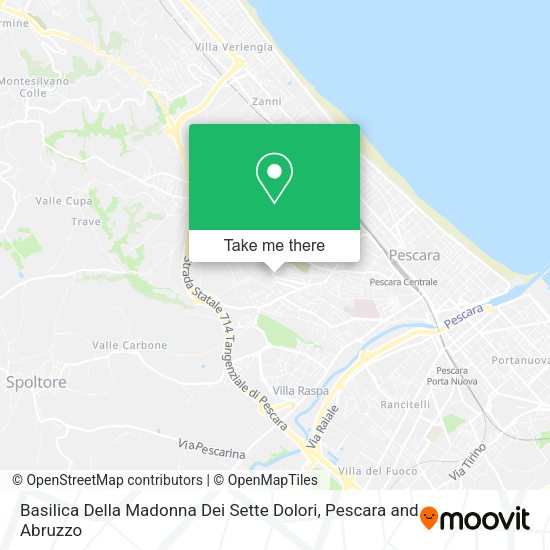Basilica Della Madonna Dei Sette Dolori map