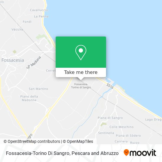 Fossacesia-Torino Di Sangro map
