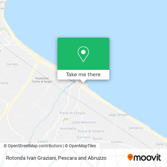 Rotonda Ivan Graziani map