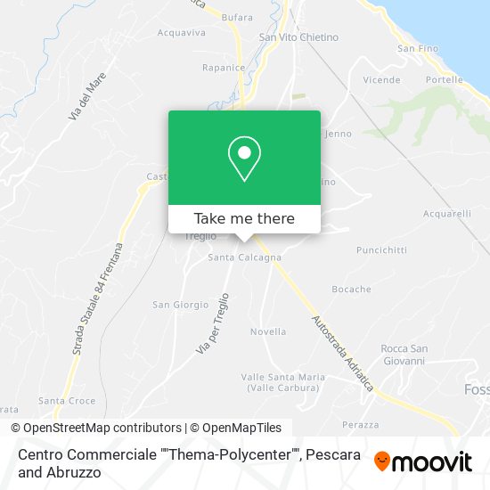 How to get to Centro Commerciale Thema Polycenter quot