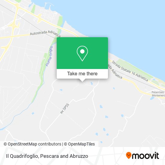 Il Quadrifoglio map