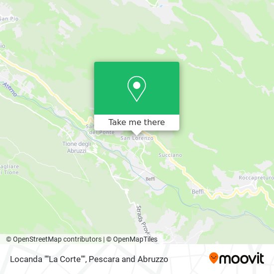 Locanda ""La Corte"" map