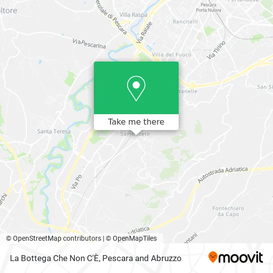 La Bottega Che Non C'È map