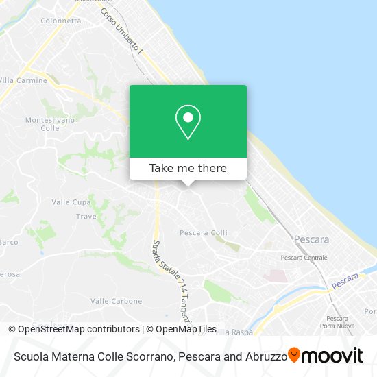 Scuola Materna Colle Scorrano map