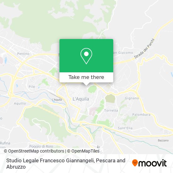 Studio Legale Francesco Giannangeli map