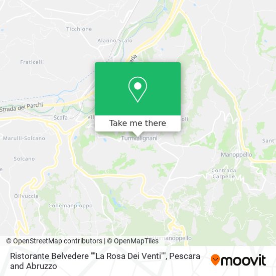 Ristorante Belvedere ""La Rosa Dei Venti"" map