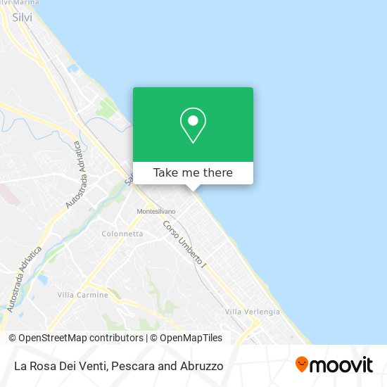 La Rosa Dei Venti map