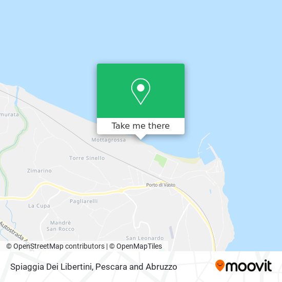 Spiaggia Dei Libertini map