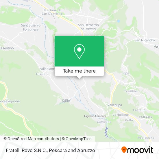 Fratelli Rovo S.N.C. map