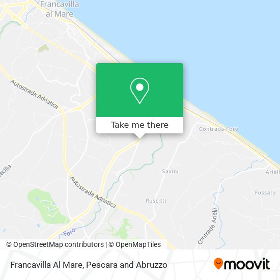 Francavilla Al Mare map