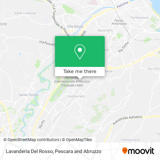 Lavanderia Del Rosso map