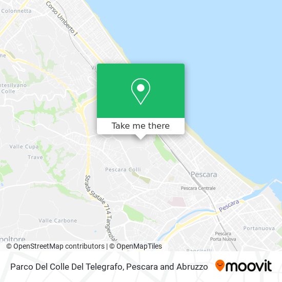 Parco Del Colle Del Telegrafo map