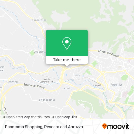 Panorama Shopping map