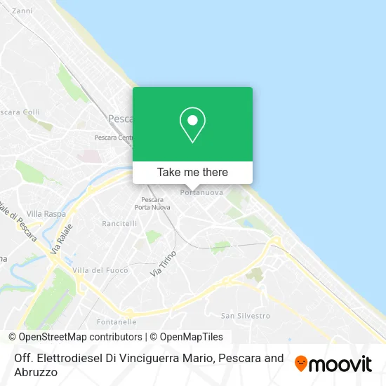Off. Elettrodiesel Di Vinciguerra Mario map
