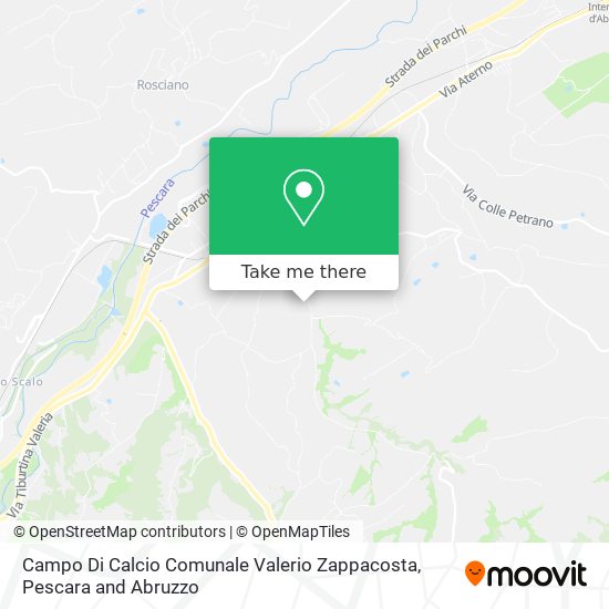 Campo Di Calcio Comunale Valerio Zappacosta map