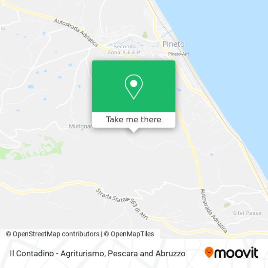 Il Contadino - Agriturismo map
