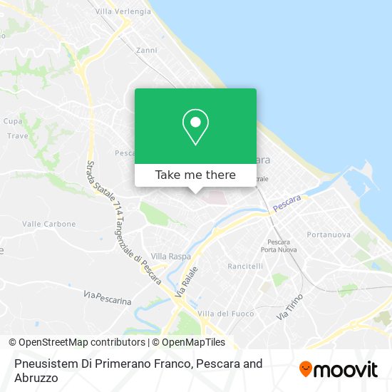 Pneusistem Di Primerano Franco map