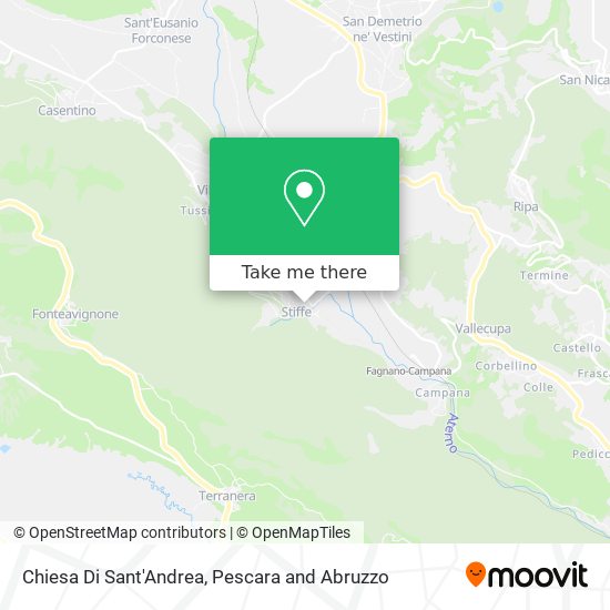 Chiesa Di Sant'Andrea map