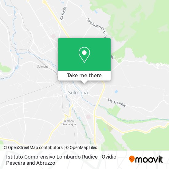 Istituto Comprensivo Lombardo Radice - Ovidio map